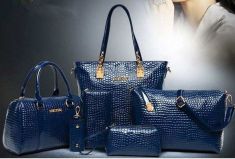 Bag Set  PU Leather Ladys Handbag