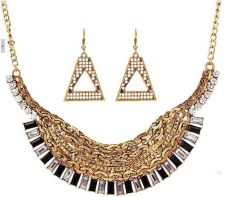 Multilayers Chains Chokers Necklaces & Earrings