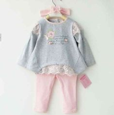Baby Girl Floral Clothes Set