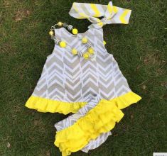 Boutique Clothes Babies Arrow Swing Outfit