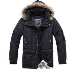 Winter Coat For Men Thick Plus Size  Fur Collar