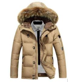 Men Winter Jacket 90% White Duck Down Keep Warm Coat