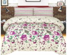  3 and 2 Piece Printed Quilt Set Bedspread with quilt cover and pillow cover