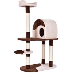 48" Kitten Activi Tower Cat Tree w/  Scratching Posts-Brown