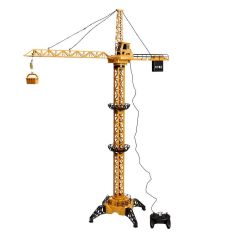 91113 128CM 4CH Electric Remote Control Rc Crane Toy High Rise Tower Construction Engineering Truck