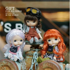 Monst Brutal Baby Little Mushroom Doll Action Figure From Xiaomiyoupin