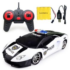 Ye Jia Toys 266-5 1/12 Wireless 4CH Simulation Police Rc Car with Front LED Light Model