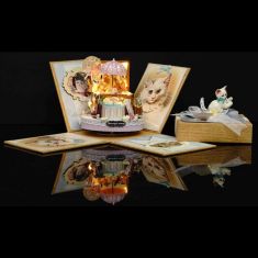 CuteRoom Dollhouse Candy Cat Y-006 DIY Doll House Miniature Kit Gift Collection Decor