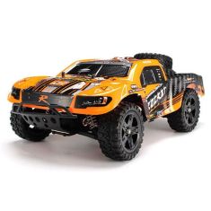 Remo 1621 1/16 2.4G 4WD Brushed Rc Car Off-road Short Course Truck Orange Color