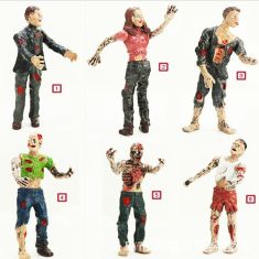 Vampire Zombie Doll Novelty Horror Toys Walking Dead Zombie Doll Static Model Decoration Action Figure