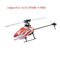 XK K110 2.4G 6CH 3D Flybarless RC Helicopter RTF Compatible With FU-TABA S-FHSS With 4PCS 3.7V 450MAH Lipo Battery