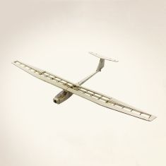 GUPPY 1040mm Wingspan Balsa Wood Laser Cut RC Glider Airplane Kit