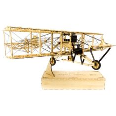 Curtiss Pusher 550mm Wingspan Balsa Wood Airplane Handicrafts Decoration KIT Unassembled