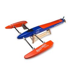 TFL 1128 615mm Blue Arrow Glassfiber Brushless Electric RC Boat with 2958 3300KV Motor 125A ESC
