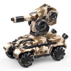 Xiangdijia Toys 008D 2.4G 4WD Electric RC Battle Tank Drift Vehicles Stunt Car RTR Model