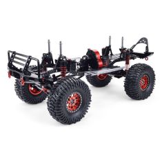 SCX10 1/10 4WD CNC All Metal Carbon Fiber RC Car Frame+540 Motor+60A Waterproof ESC+M1500 Servo