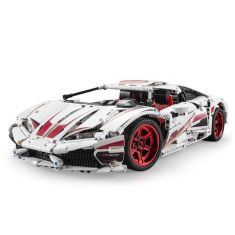 CaDA C61018W 1696PCS 1/9.5 DIY Building Blocks for LP610 Sports Support Refiting RC Car without Electronic Parts