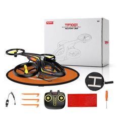 SYMA TF1001 Helifury 360 Altitude Hold Mode 3D Flips LED RC Drone Quadcopter RTF with Landing Pad