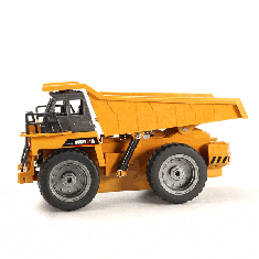 HuiNa Toys1540 Six Channel 1/18 RC Metal Dump Truck Charging RC Car