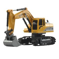 Mofun 1026 40Mhz 1/24 6CH RC Excavator Car Vehicle Models Toy Engineer Truck With Alloy Parts Light Music