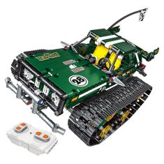 13025/26 2.4G Suspension Vehicle Building Block Kits Tracked RC Car DIY Bricks Toys 626Pcs