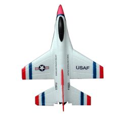 Fly bear FX-823 2.4G 2CH F16 Thunderbirds EPP RC Glider Airplane RTF Mode 2