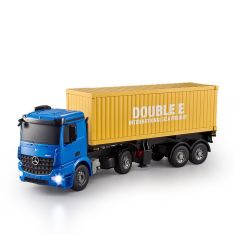 Double E E564-003 2.4G 1/20 RC Car Crawler Container Truck With Head Light