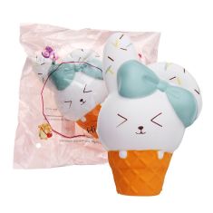 Ice Cream Rabbit Squishy Animal Slow Rising Soft Toy With Packing Gift
