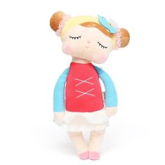 Metoo Angela Lace Dress Rabbit Stuffed 33CM Plush Dolls Toy For Children Girl Kids