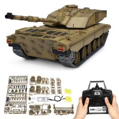 Henglong 3908-1 1/16 2.4G Smoking British Challenger 2II RC Car Battle Tank  Metal Gearbox Toys