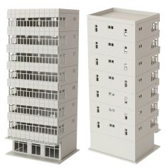 Outland Models Train Railway Modern Tall Business Building Office OO HO Gauge