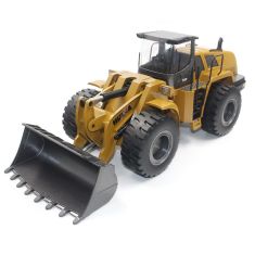 HuiNa Toys 583 6 Channel 1/18 RC Metal Bulldozer Charging RC Car Metal Edition