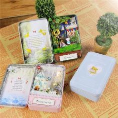 Hoomeda E005 Paradise Lost Under The Sea DIY Dollhouse Kit Box Theater Collection Gift