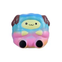 Jumbo Sheep Squishy Cute Galaxy Rainbow Soft Alpaca Slow Rising Scented Toy Gift
