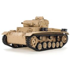 Heng Long 5.3 Plastic Version 1/16 2.4G 3849-1 Tauch Panzer III Ausf.H RC Battle Tank