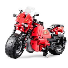 Double E C51024 RC Car Motorcycle Block Vehicle Models Toys