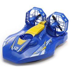 TKKJ A1 2.4G 4CH RC Twin-propeller Hovercraft EP Amphibious Boat with Double Motors RTR Model