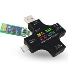 Bakeey USB2.0 Color Display Type C Voltage Current Cable Resistance Measure USB Tester OTG
