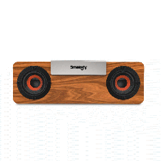 Smalody bluetooth 5.0 Speaker Portable Wooden Wireless TWS Speaker Stereo Subwoofer TF Card FM Headset