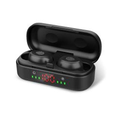 Bakeey V8 TWS bluetooth 5.0 Earphone Mini Touch Control LED Display Headphone IPX7 Waterproof Earbuds with Mic