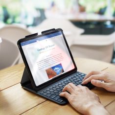 DUX DUCIS Smart Awake Sleep Magnetic Wireless bluetooth Tablet keyboard Case Business Flip PU Leather Full Protection Case Cover for iPad Pro 11 inch