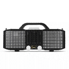 Portable LED Light bluetooth 5.0 Speaker Super Bass Multiple Mode Loudspeaker with Mic