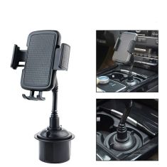 Universal 360 Car Cup Holder Stand Cradle Car Phone Holder For 3.0-6.5 Inch Smart Phone