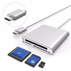 Bakeey USB3.0 Type C High Speed CF SD TF Micro SD Card Micro SD Smart Memory Card Reader OTG Adapter