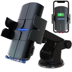 Bakeey 10W 7.5W 5W LED Indicator Automatic Induction Fast Charging Wireless Charger Phone Holder For iPhone XS 11Pro Xiaomi Mi10