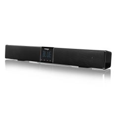 Smalody Home Theater TV Soundbar 20W bluetooth Speaker 2200Mah Portable Bass Wireless Subwoofer With Remote Control LCD Display TF AUX