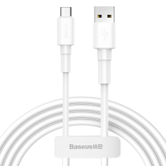 Baseus TPE 3A Type-C Fast Charging Data Cable 1M for Samsung Xiaomi Huawei