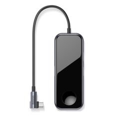 Baseus 6 in 1 Type-C to 3.0 HDMI RJ45 USB HUB Adapter Splitter with iWatch Wireless Charger for MacBook Pro