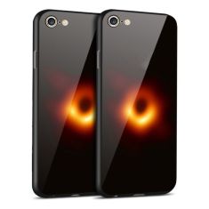 Bakeey Black Hole Scratch Resistant Tempered Glass Protective Case For iPhone 7/iPhone 8