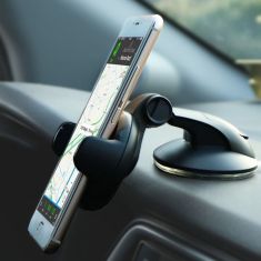 Bakeey 360 Degree Rotating Multifunction Suction Cup Auto Lock Car Mount Desktop Phone Holder for 5-8cm Width Smart Phone